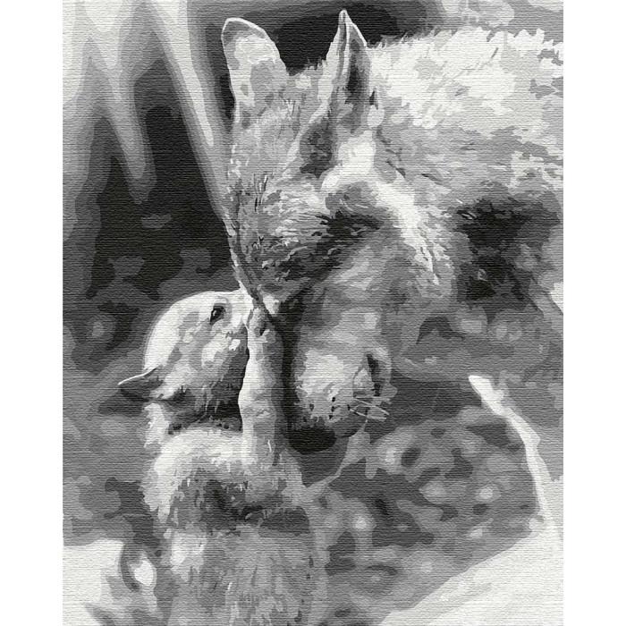 Картина по номерам Ідейка Материнское чувство 40х50 см (KHO4188)