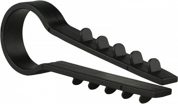 Дюбель-хомут АСКО-Укрем Ø 16 мм для круглого провода полиэтилен 1 шт. Черный (000002072)