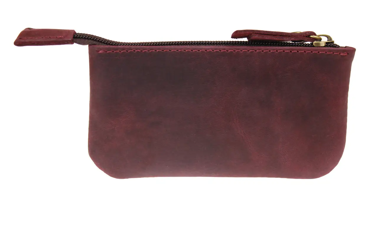 Ключница кожаная Freeskin Тип 1 14x7x1 см Марсала (81209) - фото 2