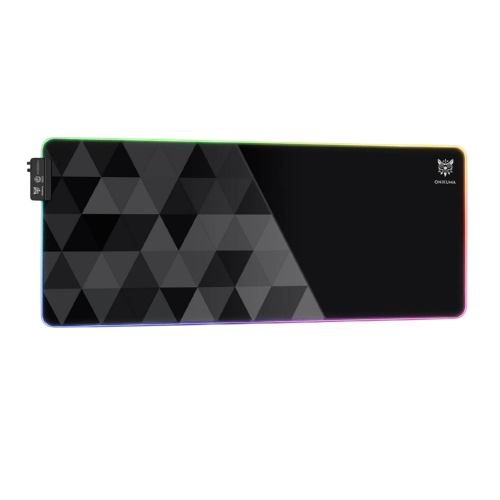 Килимок для миші ігровий Onikuma G6 RGB 800x300x4 мм Чорний (547673)