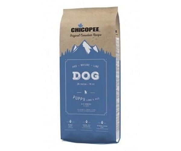 Корм сухий Chicopee Pro Nature Line Puppy Lamb Rice з 3-го тижня життя цуценят 20 кг