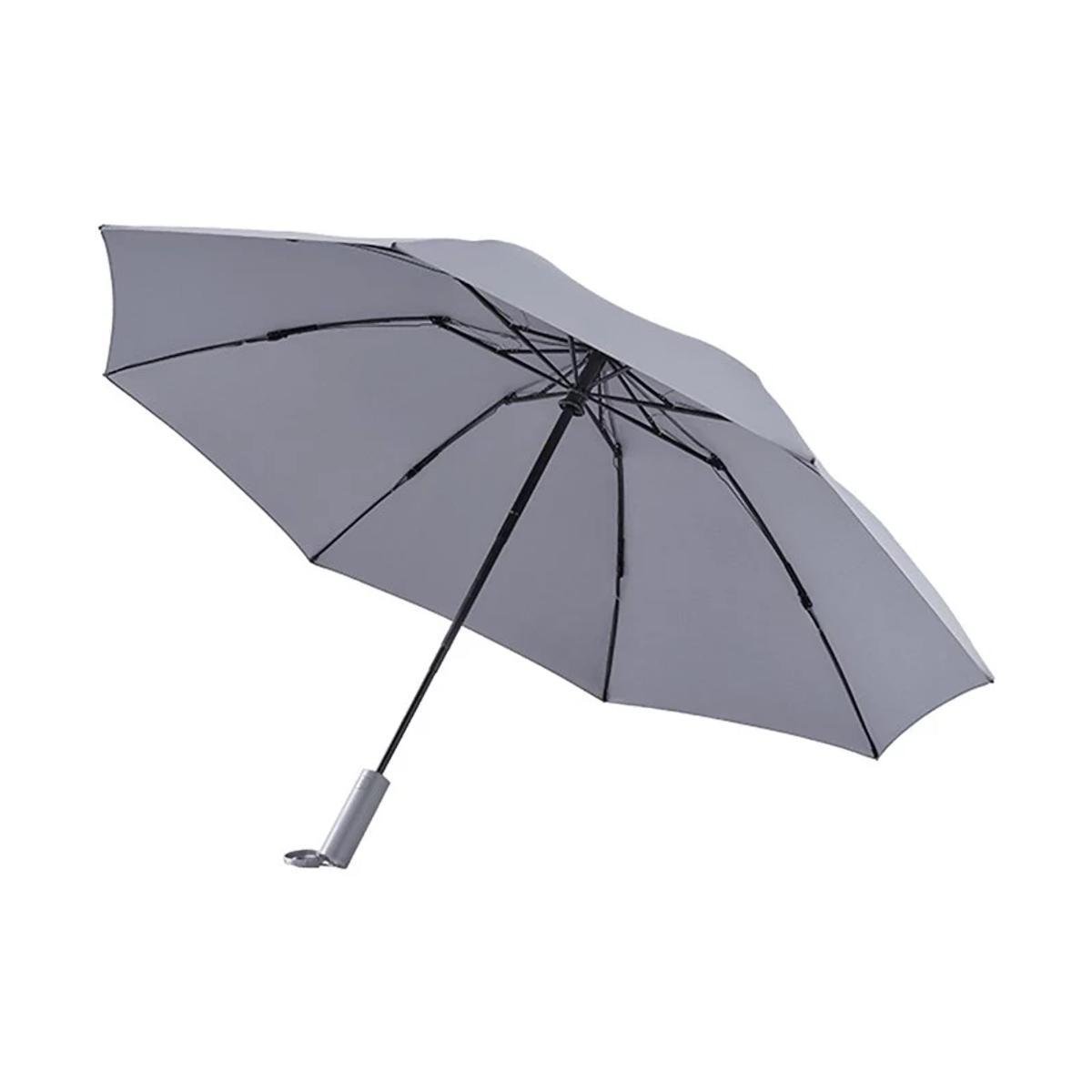 Парасолька 90FUN Oversize Automatic Umbrella with Flashlight Grey (12500263)