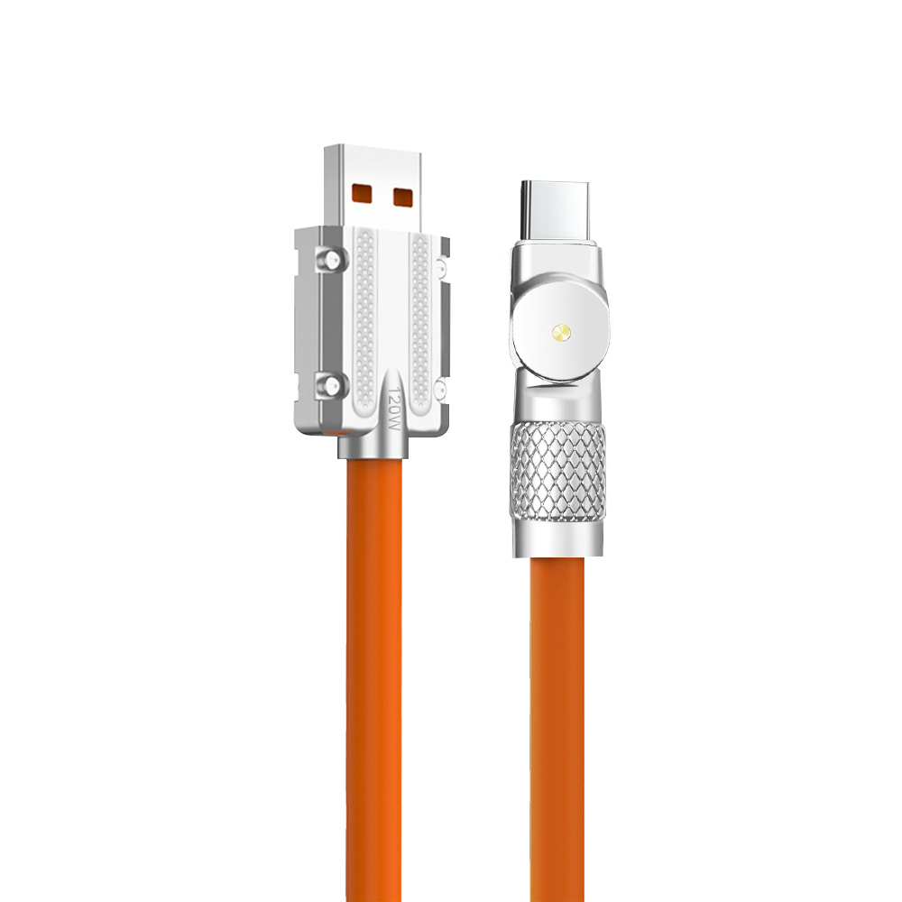Кабель XON SmartCable UniLink Type-A - Type-C PD 3A 1 м Оранжевый (SC80AC3A1O 3336)