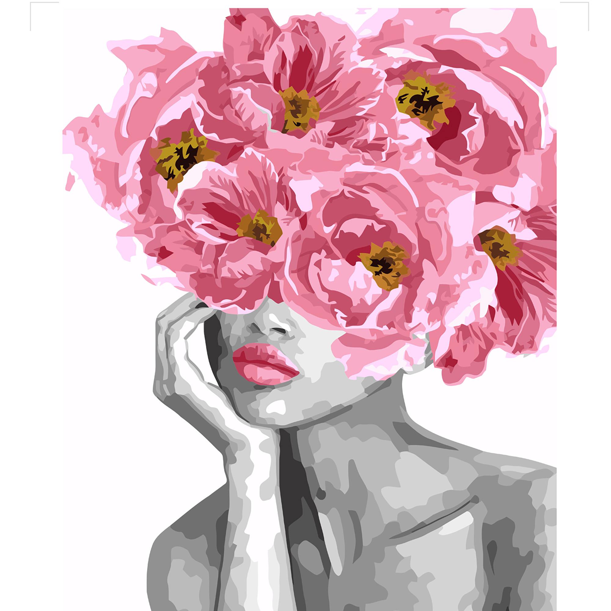 Картина по номерам Strateg Цветущая красота 40x50 см (VA-3121)