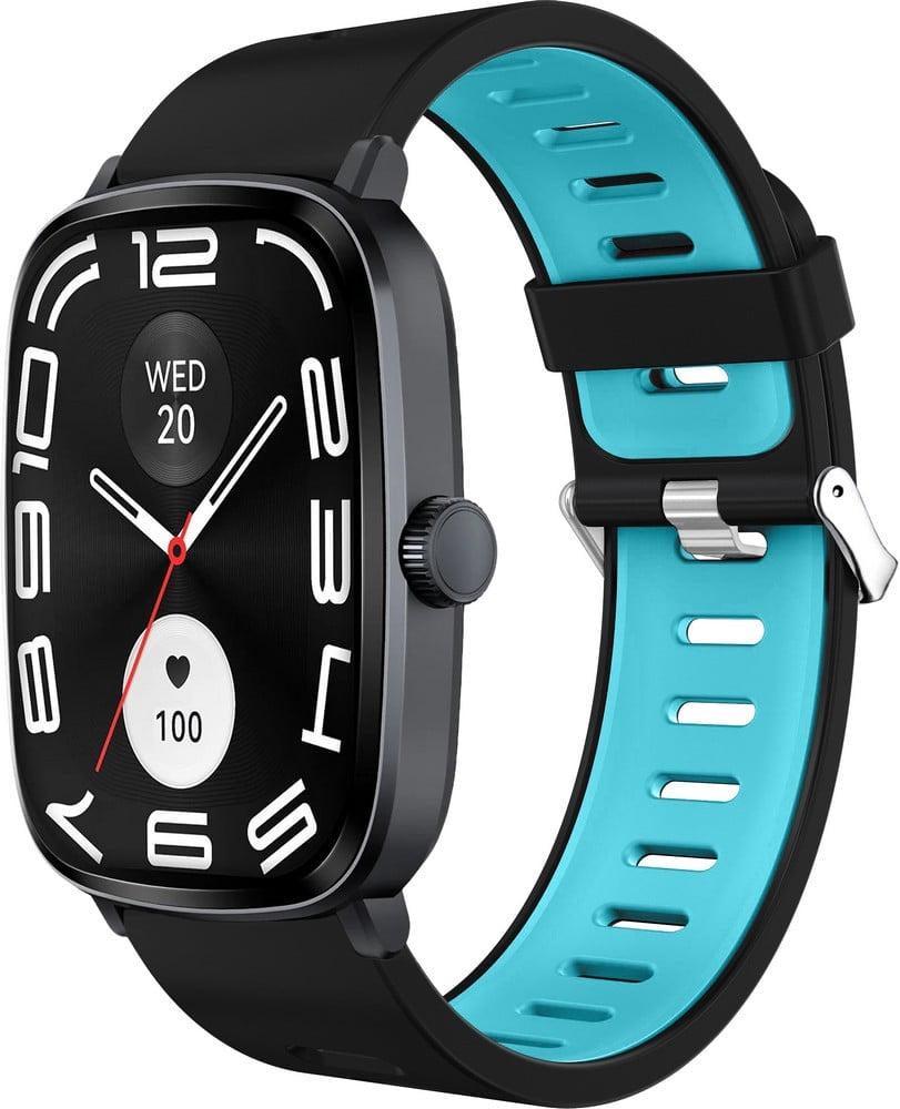 Ремешок Traf для смарт-часов Haylou RS5 LS19 Black/Sky Blue (40960-6A) Ремешок Traf для смарт-часов Haylou RS5 LS19 Black/Sky Blue (40960-6A)