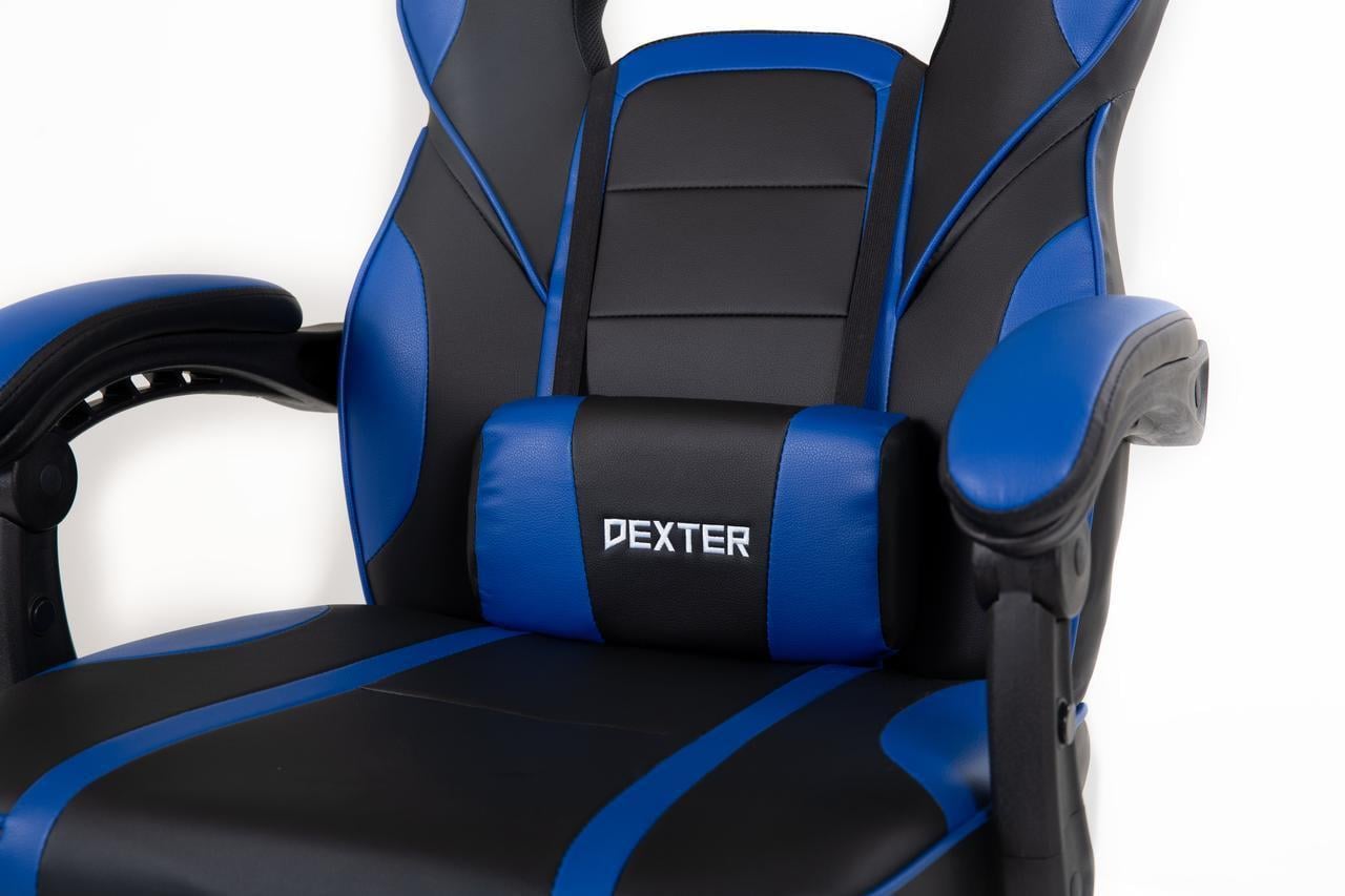 Кресло VR Racer Dexter Webster Черный/Синий - фото 2 Кресло VR Racer Dexter Webster Черный/Синий - фото 2