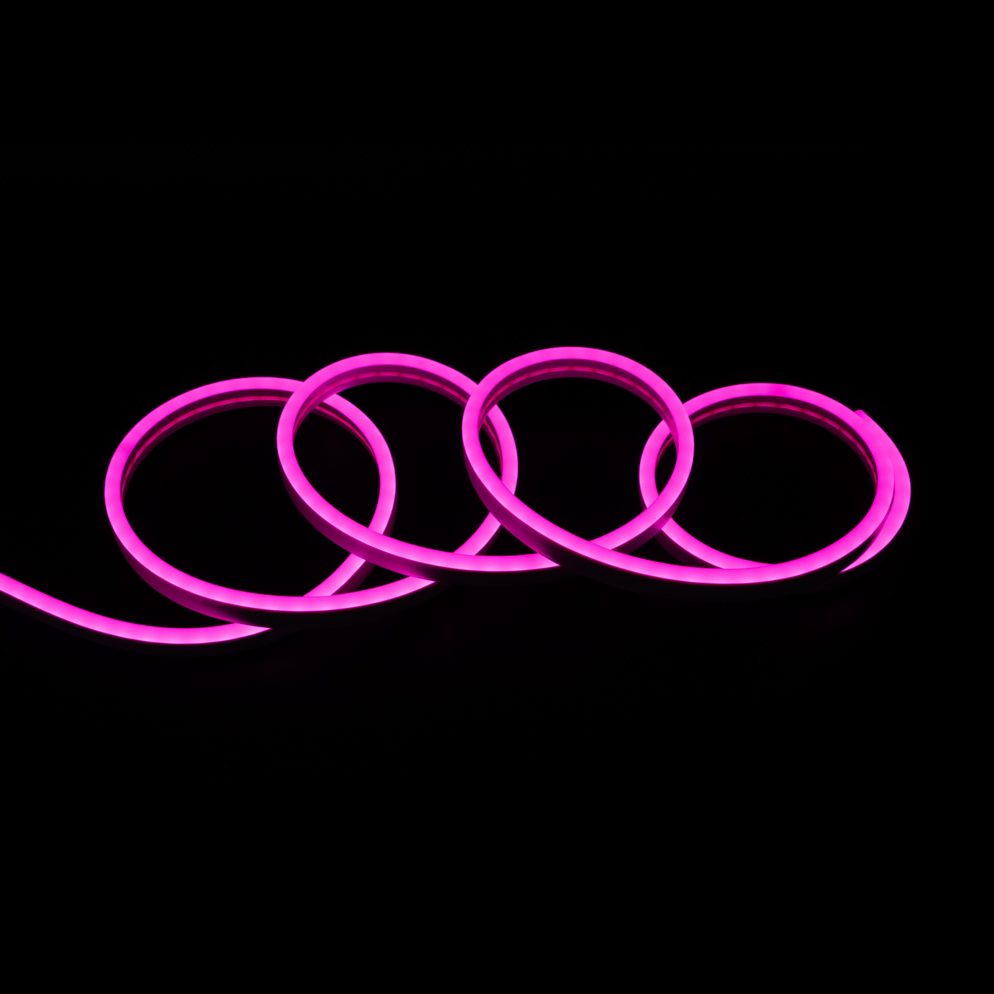 Світлодіодний неон Prolum Series-FX Pro 6x12 IP68 12V Світло-рожевий (30075986) - фото 3 Світлодіодний неон Prolum Series-FX Pro 6x12 IP68 12V Світло-рожевий (30075986) - фото 3