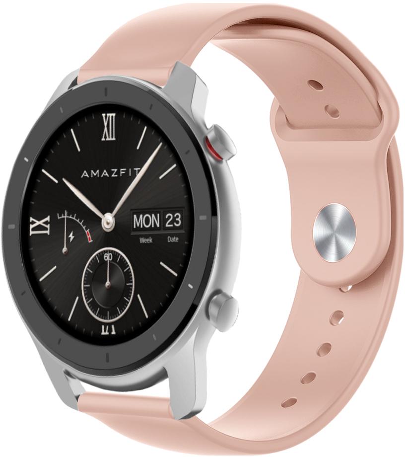 Ремешок Base для Amazfit GTR 42 мм Pink (21594) - фото 1