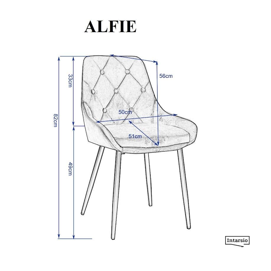 Стул кухонный Intarsio Alfie Черный/Бежевый (13768598) - фото 9 Стул кухонный Intarsio Alfie Черный/Бежевый (13768598) - фото 9