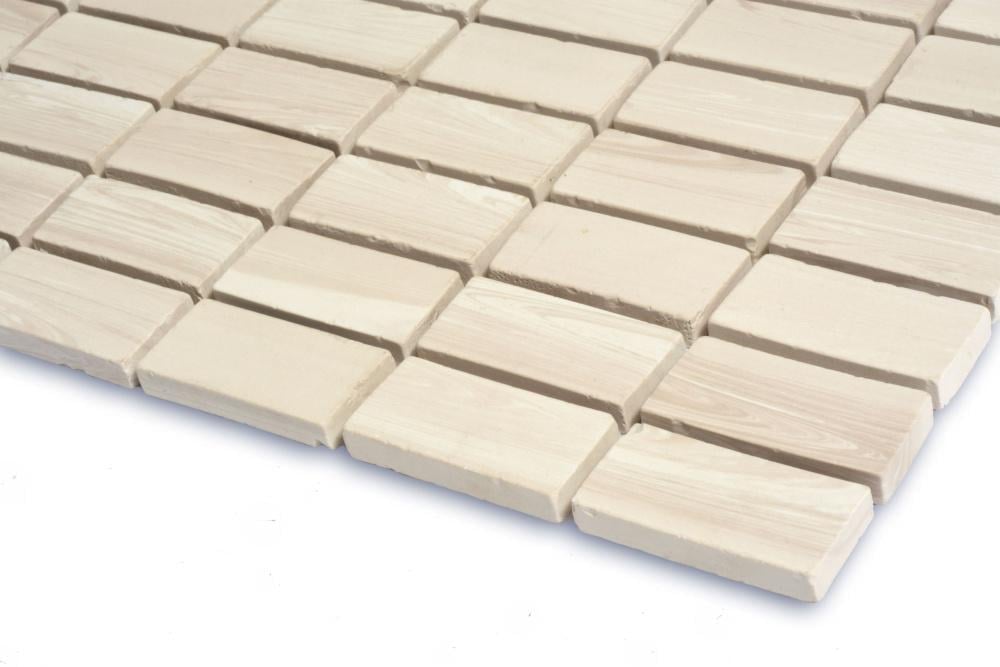 Мозаика керамогранитная Kotto Ceramica MI7 23460113C 300x300x7 мм/прямоугольник 23x46 мм Sabbia