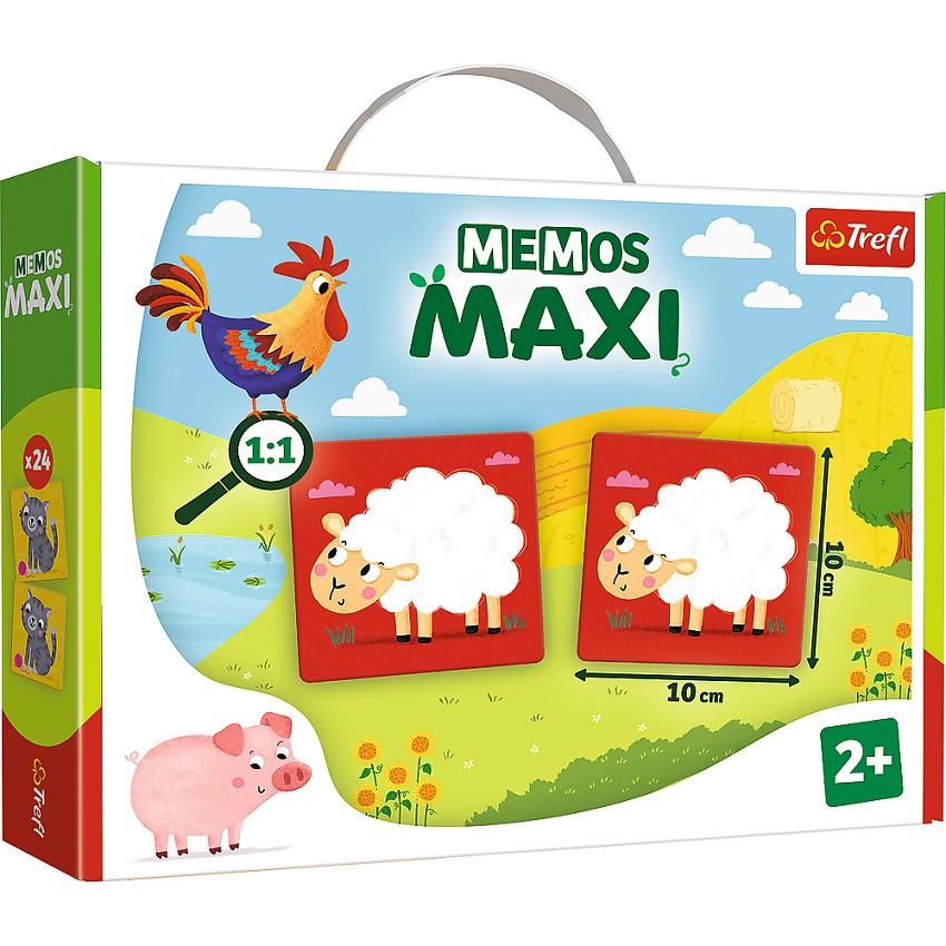Настольная игра Trefl Мемос MAXI Ферма (5900511022667 02266)