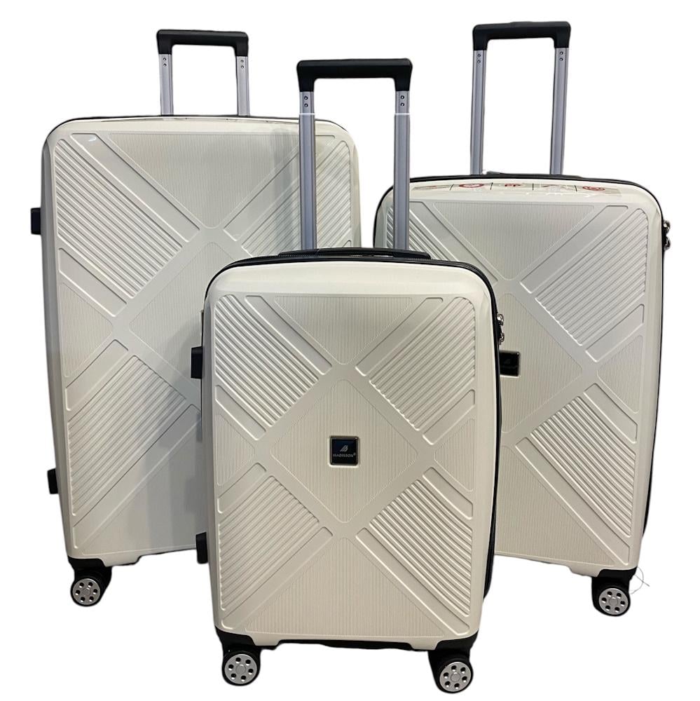 Комплект чемоданов Madisson Snowball 53103 Белый (65ea64f323ed85e2cda64c54a0a03fe0)
