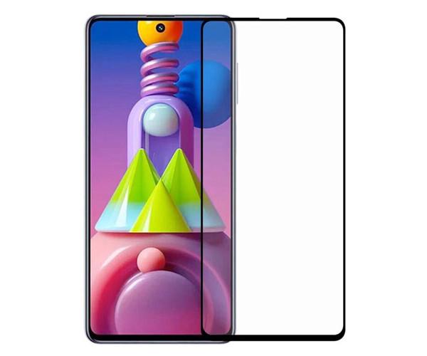 Защитное стекло Full Screen Tempered Glass 2.5D для Samsung Galaxy M51, Black