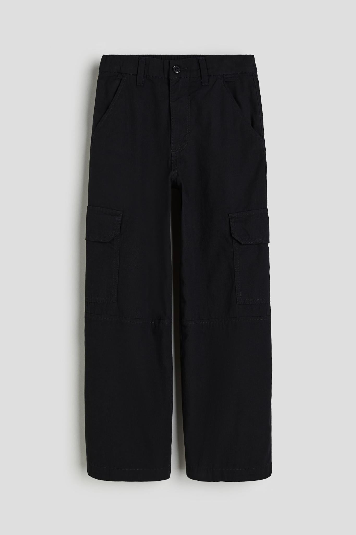 Брюки H&M 146 см Черный (1212392)