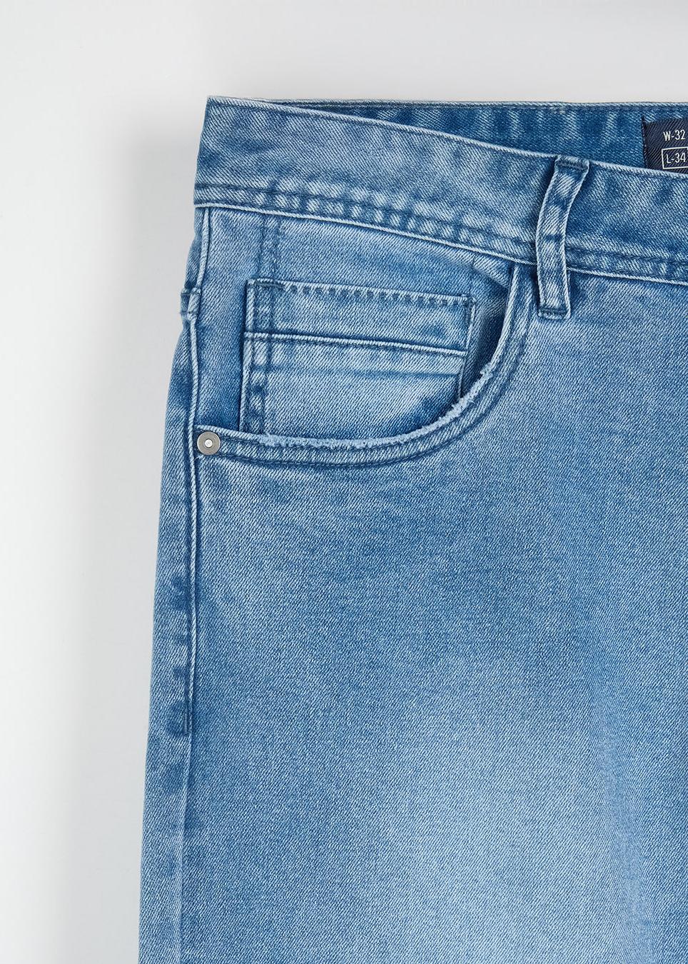 Джинси чоловічі Diverse BLACKHART 252 р. 33/34 Світло-блакитний (5905384105981) - фото 3