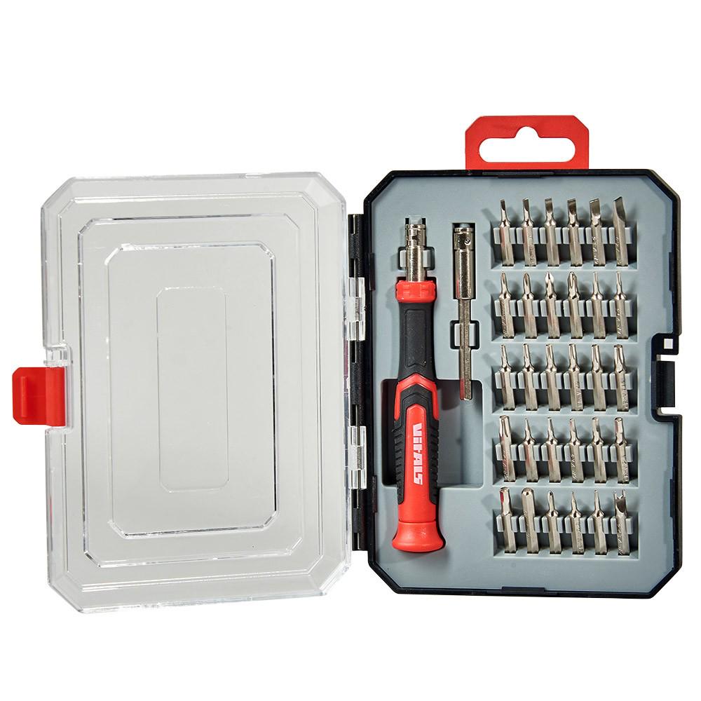 Отвертка прецизионная Vitals Master с набором бит 32 шт. (179537) - фото 2 Отвертка прецизионная Vitals Master с набором бит 32 шт. (179537) - фото 2