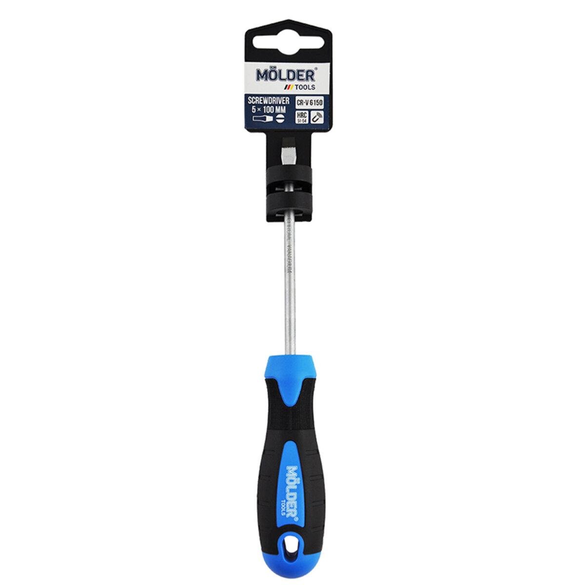 Отвертка шлицевая Molder SL5x100 мм (1170-b3b06)