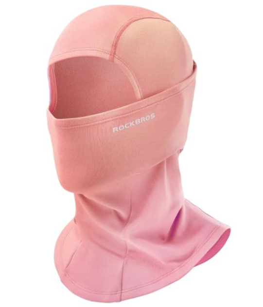 Балаклава термо ROCKBROS LF7345BK One size Рожевий (626289353)