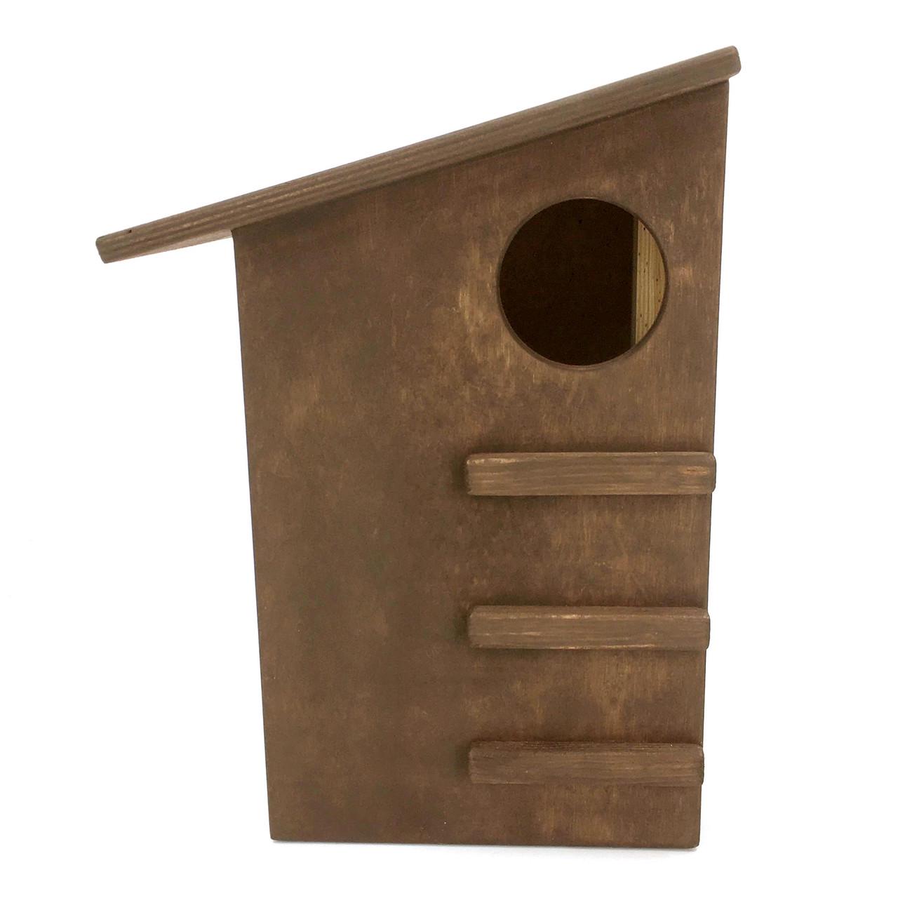 Домик для белок из дерева Пекан Капучино (ДДБ-000609) - фото 6 Домик для белок из дерева Пекан Капучино (ДДБ-000609) - фото 6