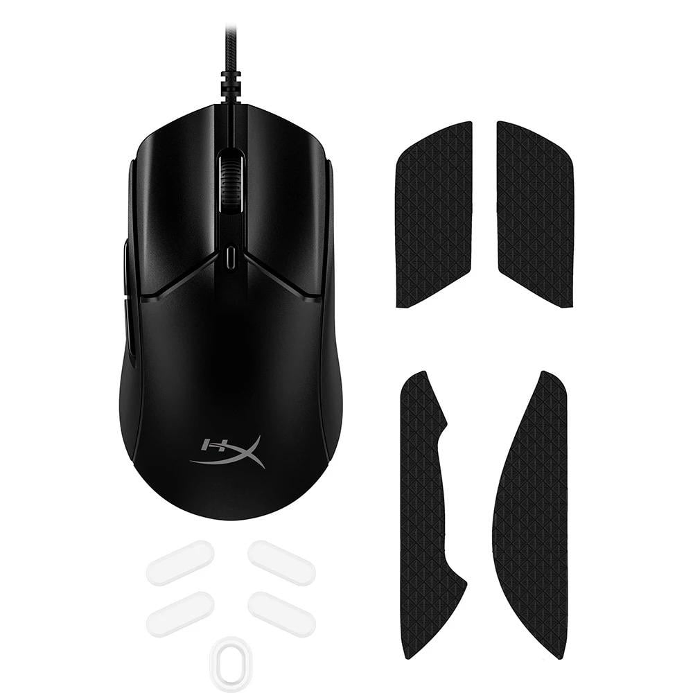 Мишка для ігор HyperX Pulsefire Haste 2 з RGB-ефектами 26000 dpi дротове підключення USB Black (626993) - фото 6