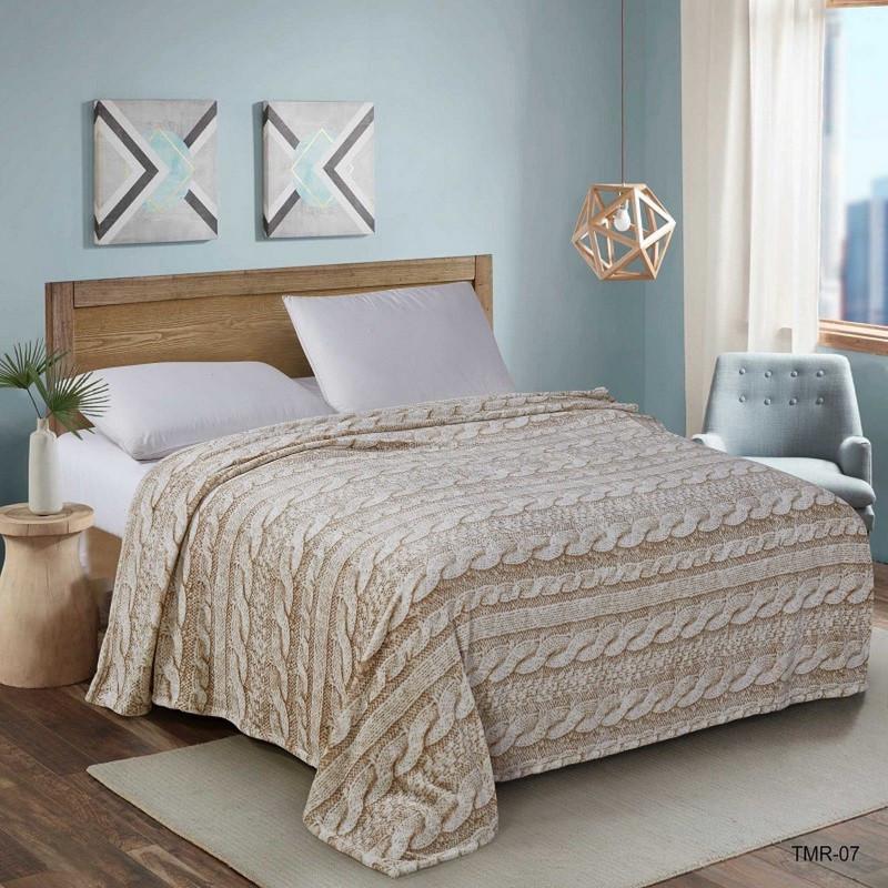 Плед Sofia Велсофт СПЛ-060 микрофибра 200х215 (17974)