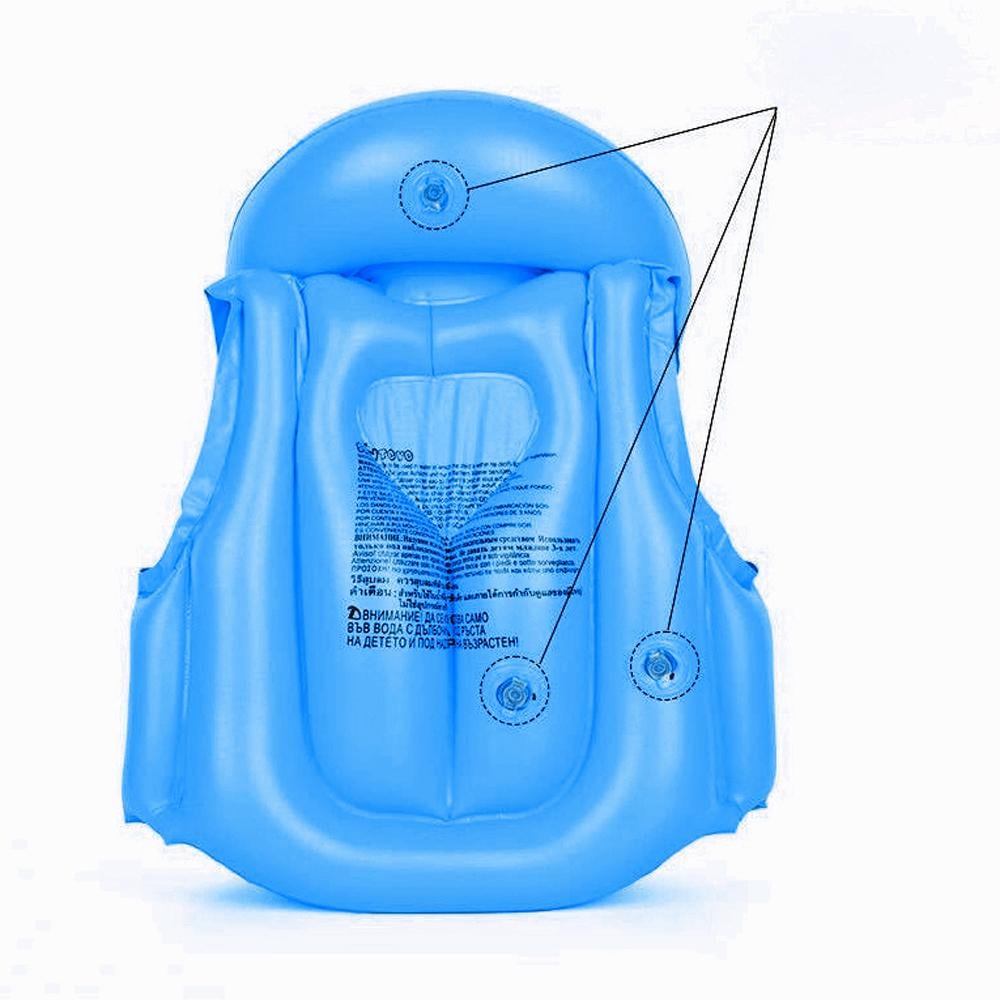 Надувний жилет для плавання для дітей Wave 45 см Блакитний (52-бла-BT-6525-M) - фото 6 Надувний жилет для плавання для дітей Wave 45 см Блакитний (52-бла-BT-6525-M) - фото 6