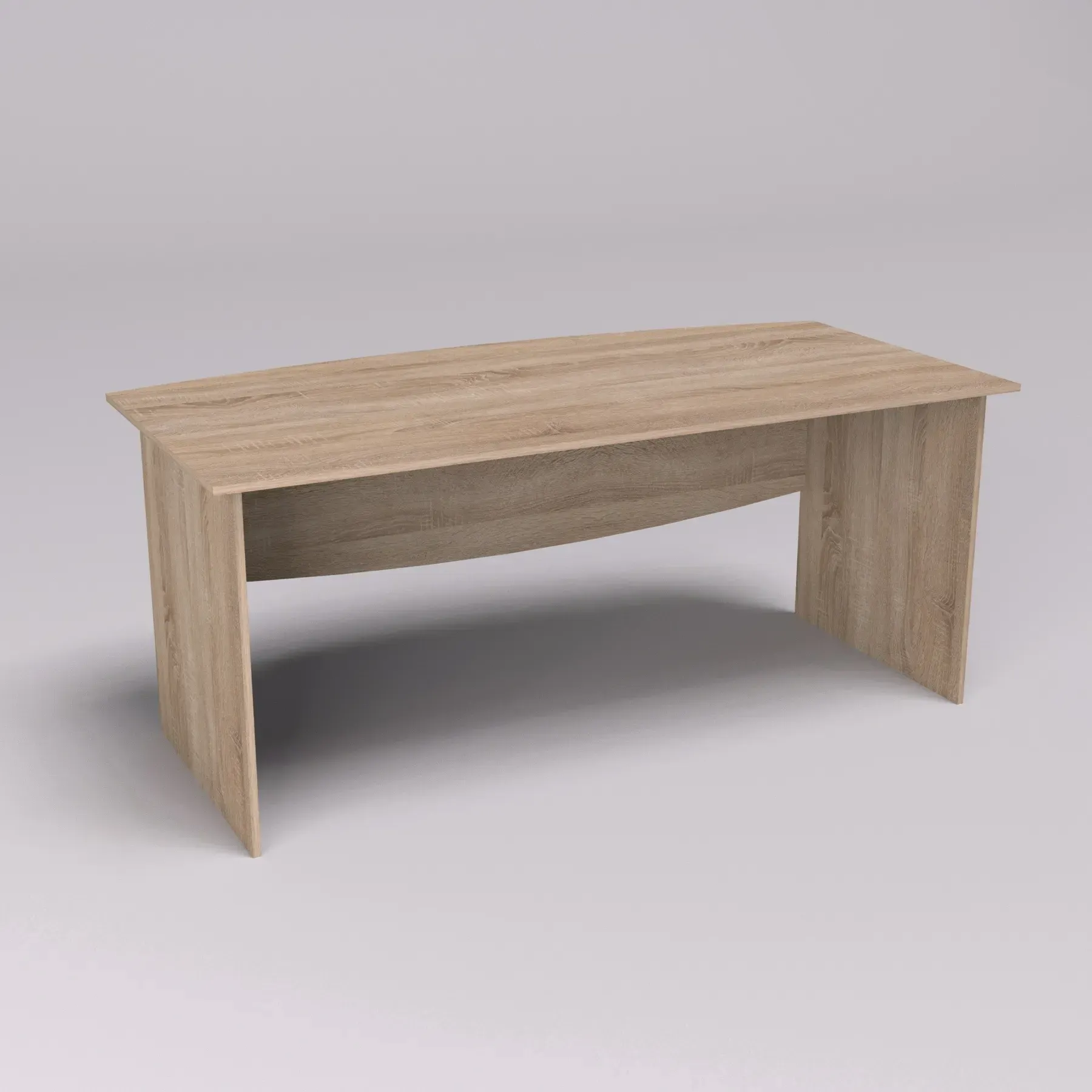 Стіл офісний Kontinent Лідер 1800х900х760 мм Дуб Сонома (50498951) - фото 2 Стіл офісний Kontinent Лідер 1800х900х760 мм Дуб Сонома (50498951) - фото 2