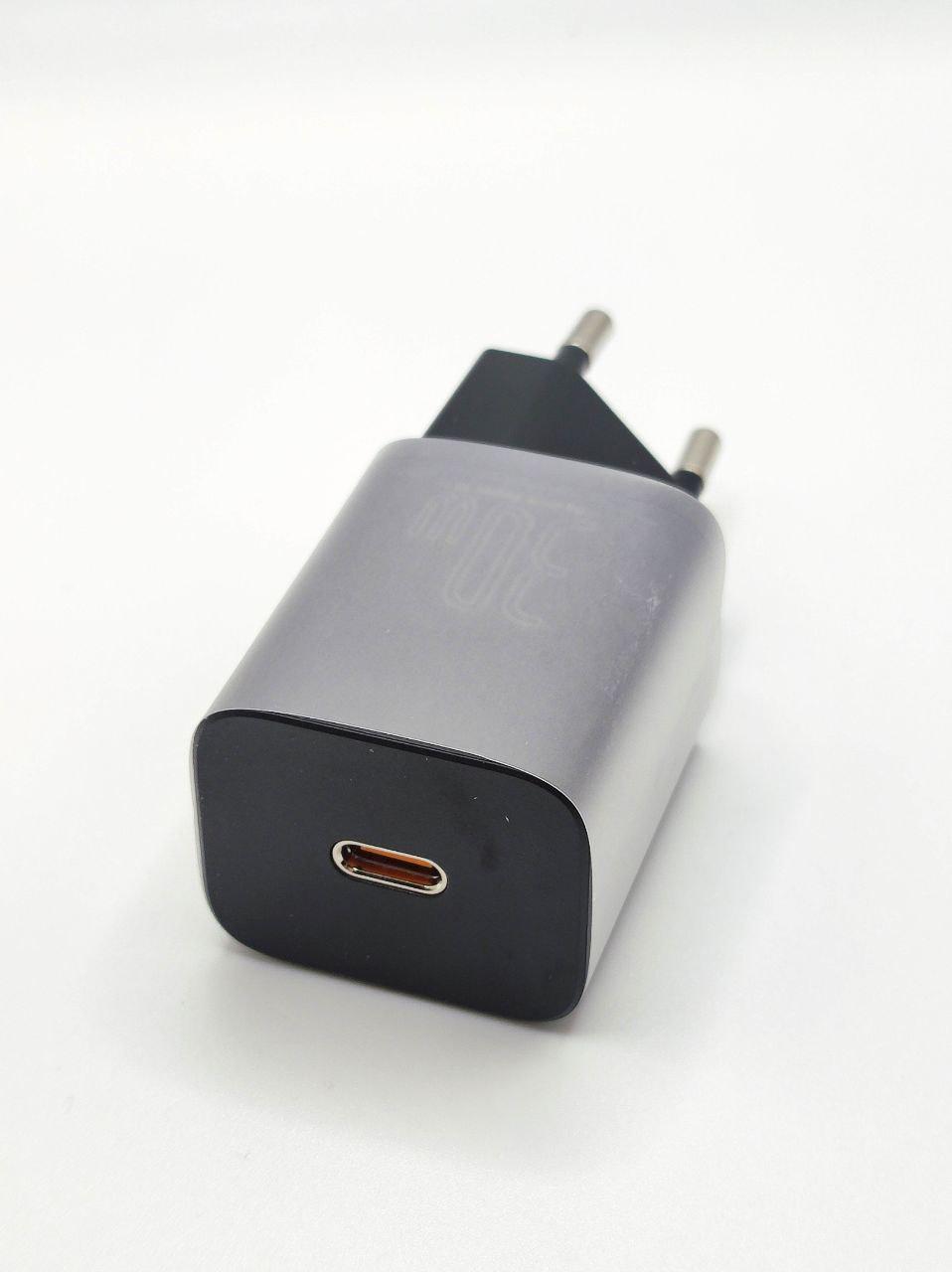 Зарядний пристрій Baseus Super Si Quick Charger 1C PD3.0 30W Type-C 3A - фото 2
