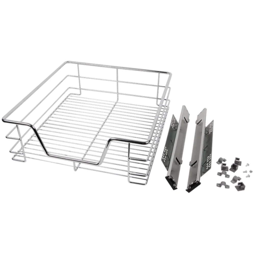 Кошик для посуду Muller 600 мм без доводчика 564х425х140 мм Хром (SO0937)