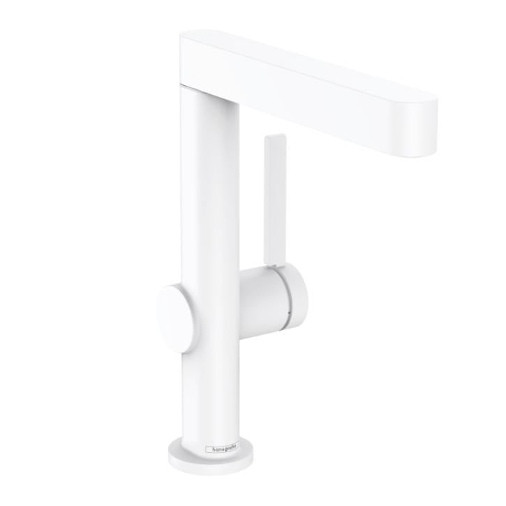 Смеситель для умывальника Hansgrohe Finoris 230 с поворотным носиком 2JET и д/к push-open Белый матовый (76060700)