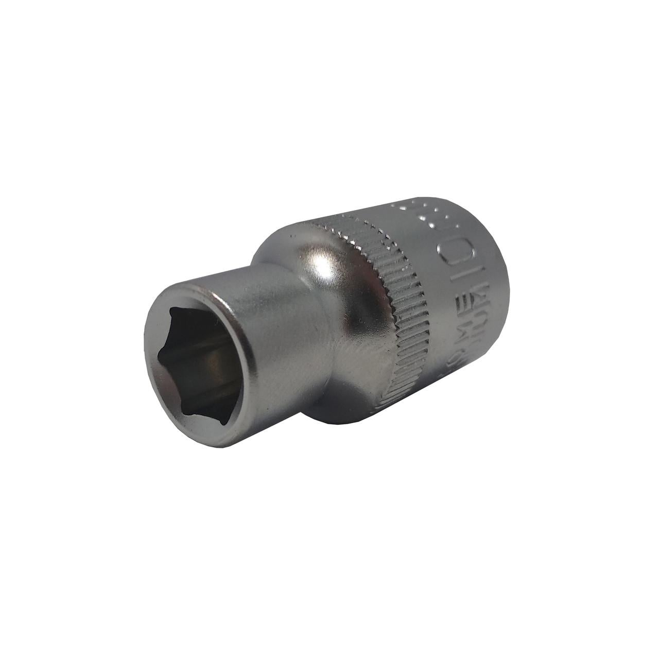 Головка шестигранная 10 мм квадрат 1/2" HORSAY Hard из хромванадиевой стали 50BV30