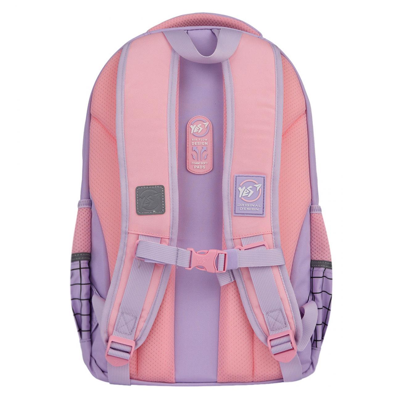 Шкільний рюкзак YES Favorite Kitty TS-48 з ортопедичною спинкою (550035) - фото 12 Шкільний рюкзак YES Favorite Kitty TS-48 з ортопедичною спинкою (550035) - фото 12