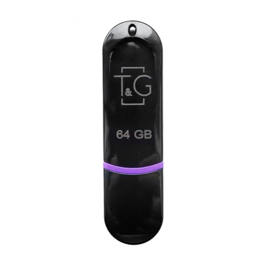 Флеш-пам'ять USB T&G Jet 64GB USB 2.0 Black (012) Флеш-пам'ять USB T&G Jet 64GB USB 2.0 Black (012)