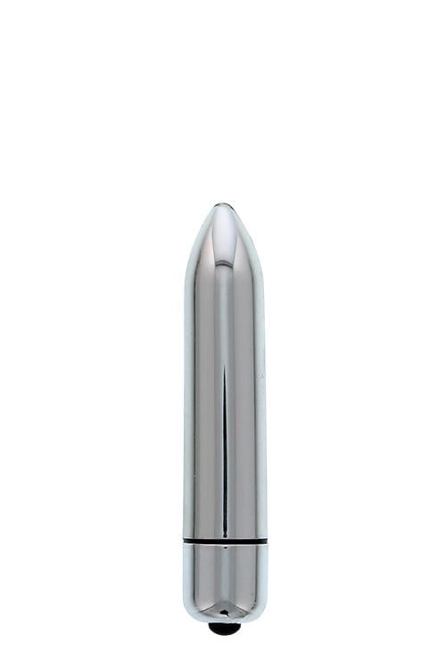 Міні вібромасажер DREAM TOYS 10-SPEED CLIMAX BULLET SILVER