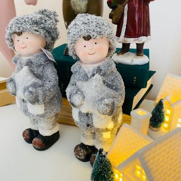 Новогодняя фигурка Campo Девочка 8,5x8x20,5 см - фото 2 Новогодняя фигурка Campo Девочка 8,5x8x20,5 см - фото 2