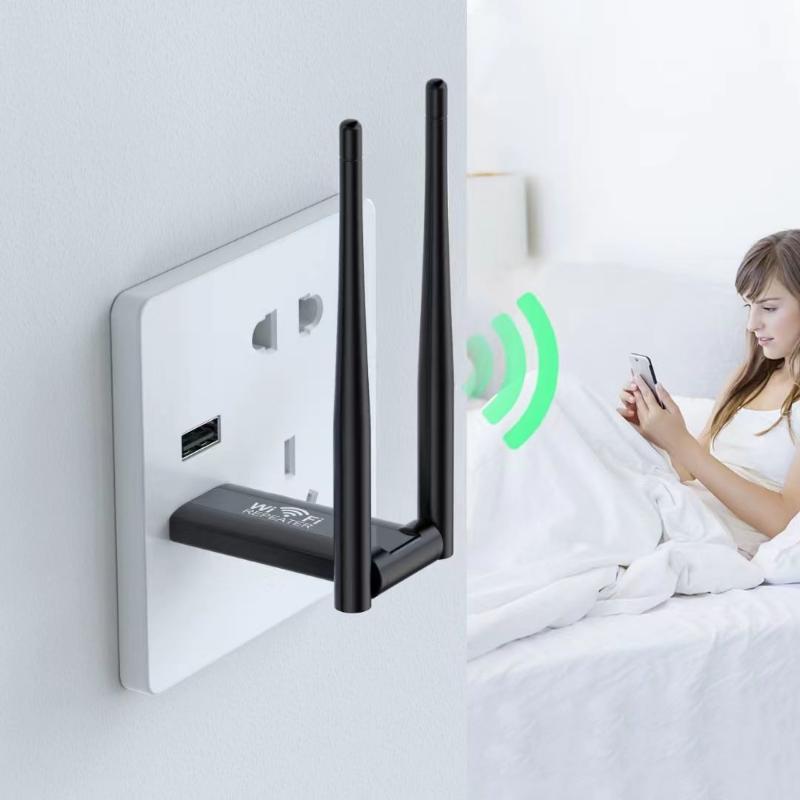 Ретранслятор Wi-Fi Repeater 9205 усилитель сигнала Черный (5f1f49fa) - фото 4