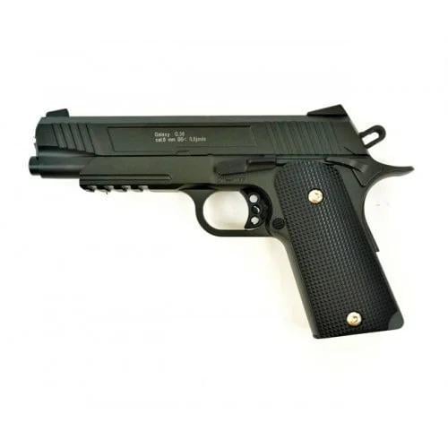 Пистолет страйкбольный G38 Galaxy Colt металлический пружинный Черный (12360728)