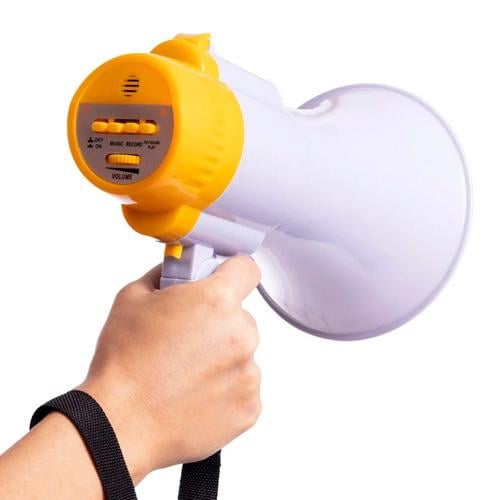 Громкоговоритель аккумуляторный ручной HW-8C 15 Вт (2551) - фото 2 Громкоговоритель аккумуляторный ручной HW-8C 15 Вт (2551) - фото 2