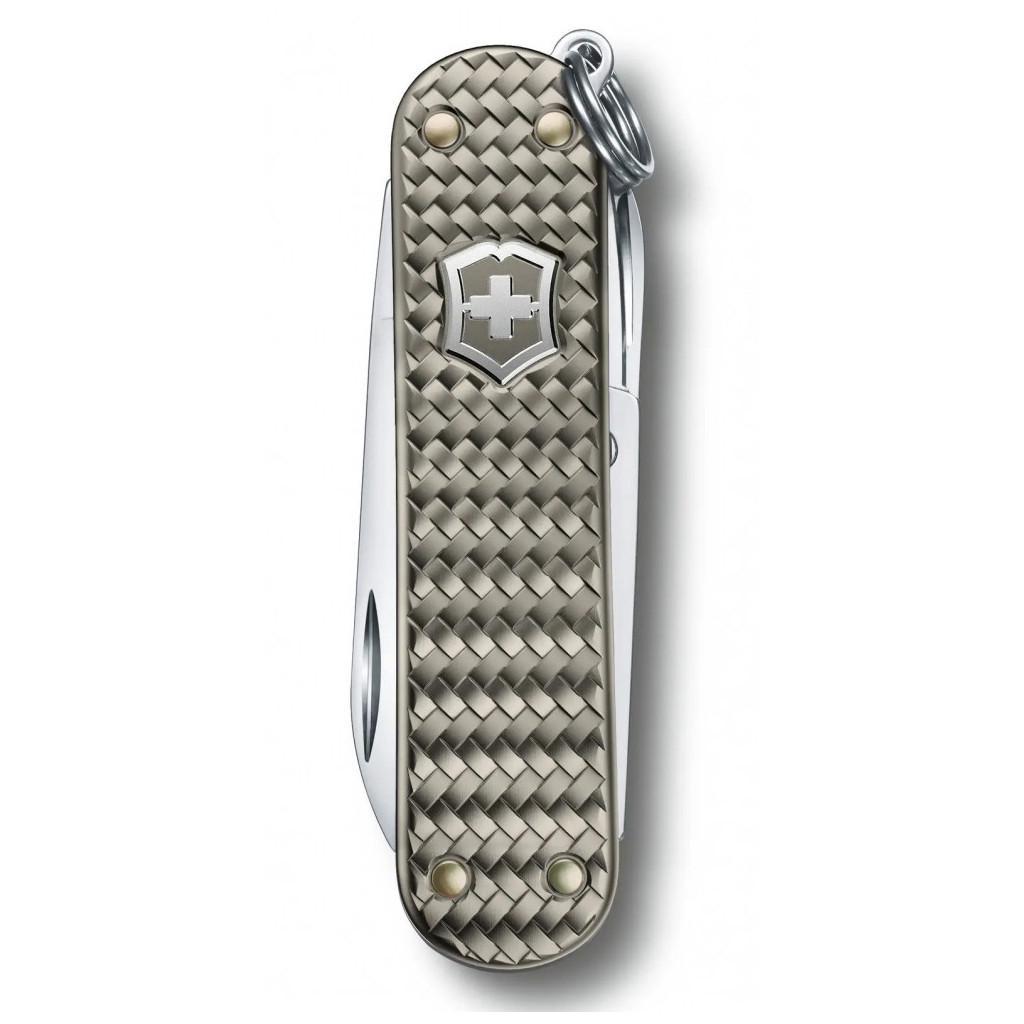 Нож складной Victorinox Classic SD Precious Alox Infinite Gray - фото 4 Нож складной Victorinox Classic SD Precious Alox Infinite Gray - фото 4