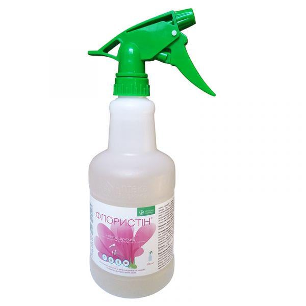 Інсекто-фунгіцид Ukravit Флористин спрей для кімнатних рослин та квітів 500 мл (1998-79)