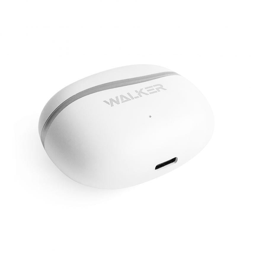 Наушники Bluetooth WALKER WTS-37 White - фото 4
