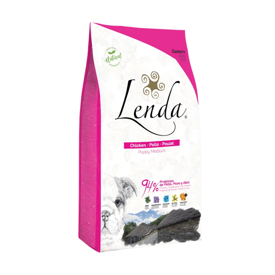 Корм сухий Lenda Puppy CHICKEN Medium з куркою для цуценят середніх порід 6 кг (24054038) - фото 1 Корм сухий Lenda Puppy CHICKEN Medium з куркою для цуценят середніх порід 6 кг (24054038) - фото 1