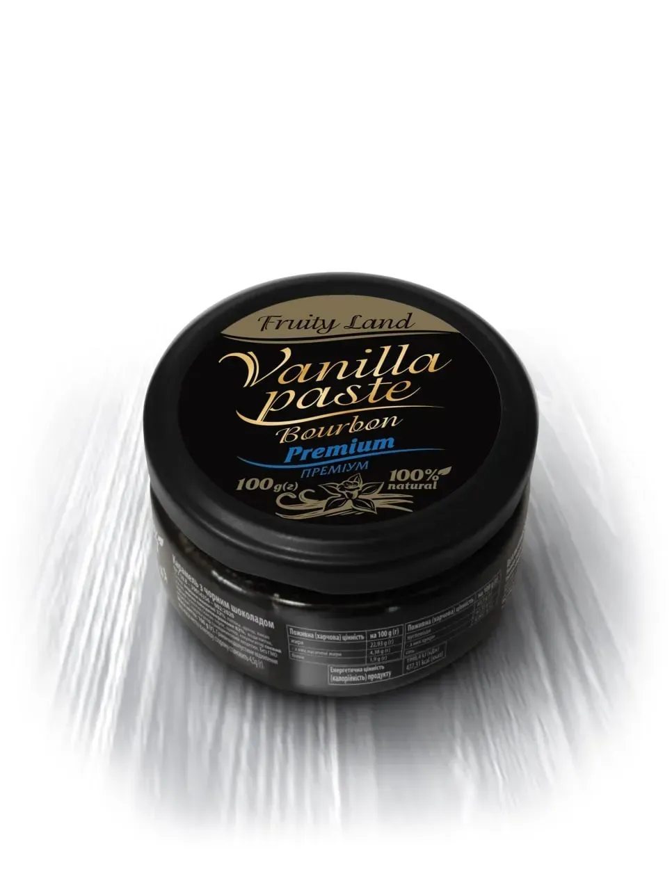 Ванильная паста Бурбон Премиум 20% зерен ванили 100 г (26553316)