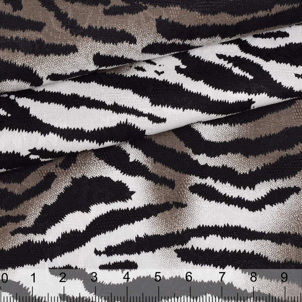 Ткань коттон-жаккард ширина 150 см Коричневый (11831.001) - фото 3 Ткань коттон-жаккард ширина 150 см Коричневый (11831.001) - фото 3