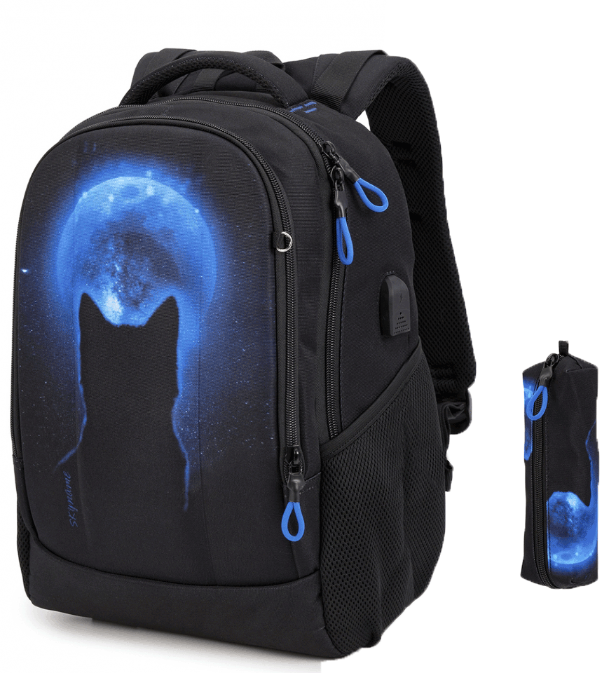 Школьный рюкзак для девочки SkyName водонепроницаемый 27х16х40 см 17,2 л (05320630)