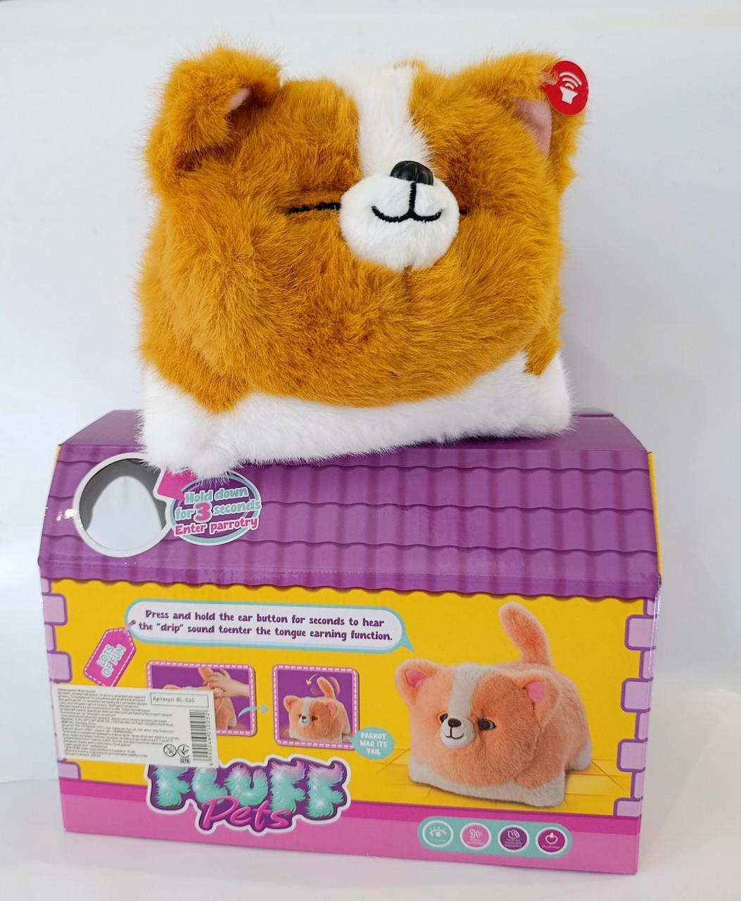 Игрушка интерактивная пушистая собачка лает и виляет хвостиком - фото 3 Игрушка интерактивная пушистая собачка лает и виляет хвостиком - фото 3