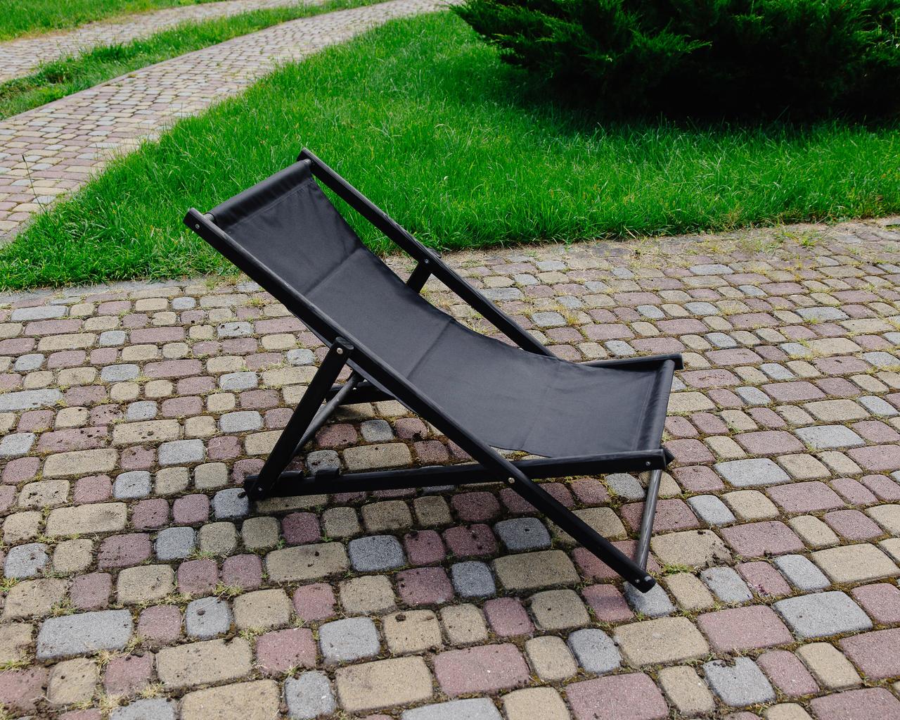 Шезлонг для дачи тканевый XRmaster Черный/Черный (КШ-017/2) - фото 4 Шезлонг для дачи тканевый XRmaster Черный/Черный (КШ-017/2) - фото 4