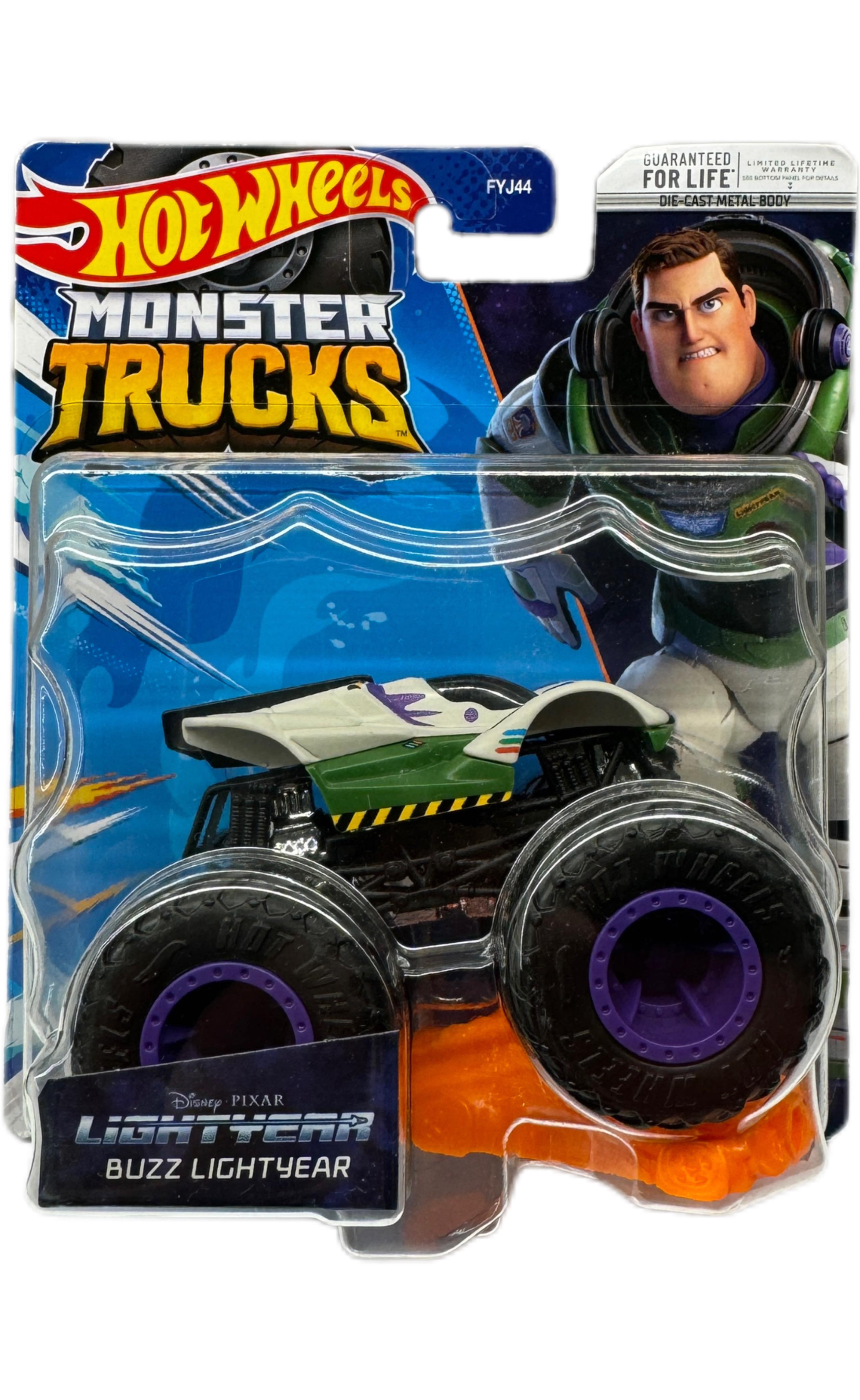 Игрушечная машинка-внедорожник Hot Wheels Monster truck Buzz Lightyear Disney PIXAR 2023 (17708644)