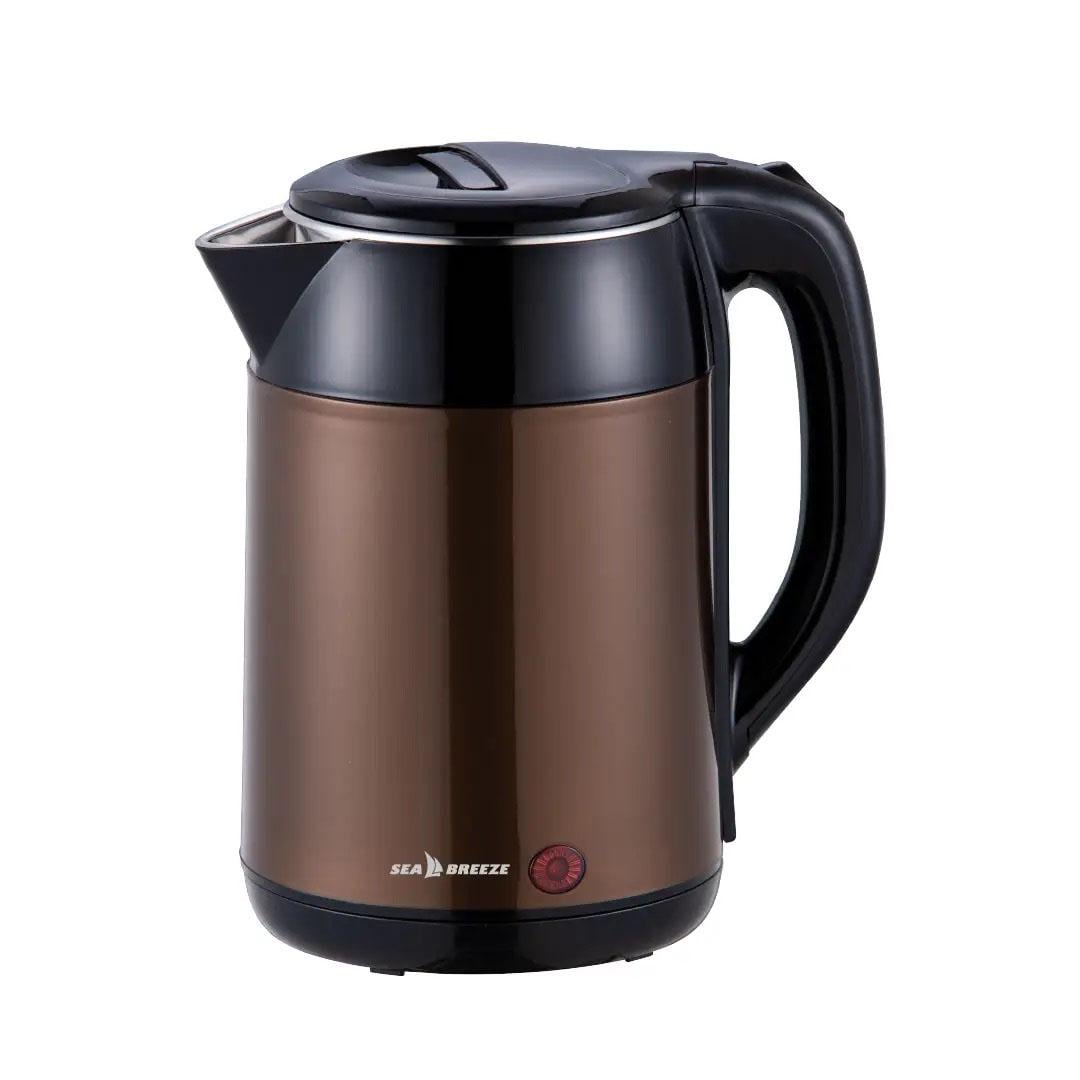 Електрочайник Modern SeaBreeze SB-0201 металевий Коричневий Електрочайник Modern SeaBreeze SB-0201 металевий Коричневий
