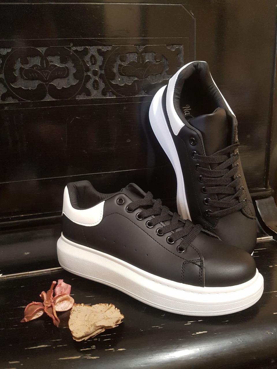 Кеды унисекс Navigator экокожа р. 40 Черный (B2160-1) - фото 3